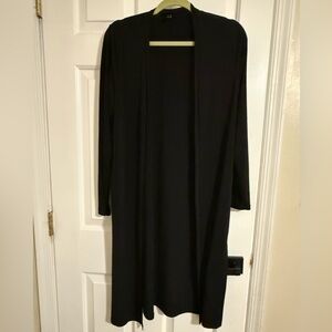 Torrid Black Cardigan Duster